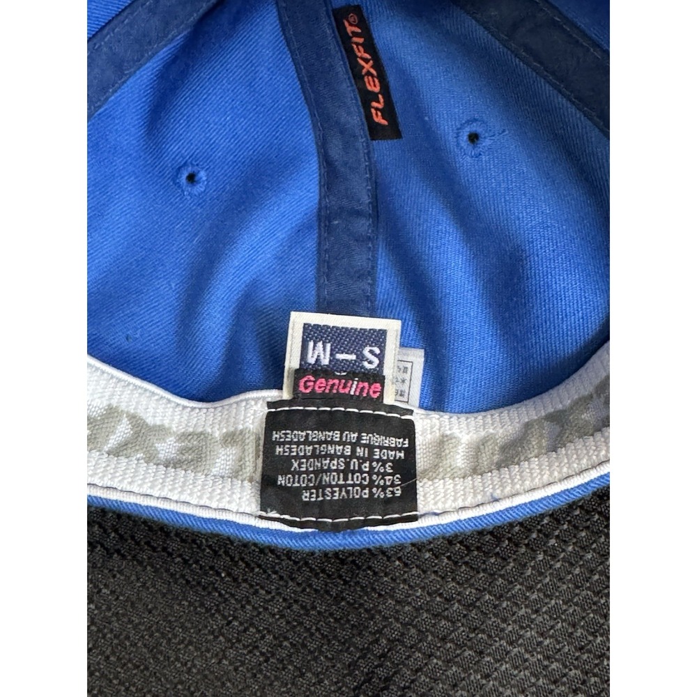 Volcom Full Stone Flexfit Hat Small/Medium Blue Y2K‎ Skater Grunge FAST SHIPPING - Picture 7 of 8